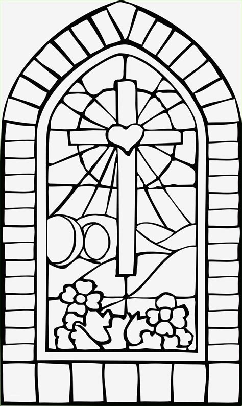 Click the cross stained glass 1 coloring pages to view printable version or color it online (compatible with ipad and android tablets). Pin on Cross coloring page