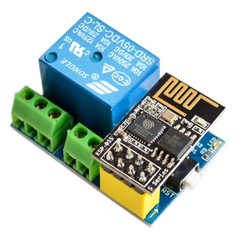 ESP8266 Relay Board with ESP-01S Serial WIFI Wireless Transceiver ...