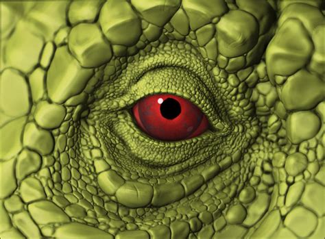Dino Eye Closeup Wip By Justsantiago On Deviantart