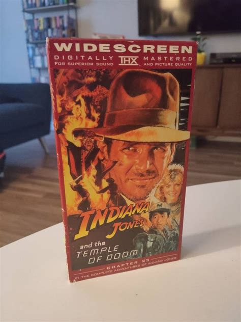 Indiana Jones And The Temple Of Doom Vhs Etsy