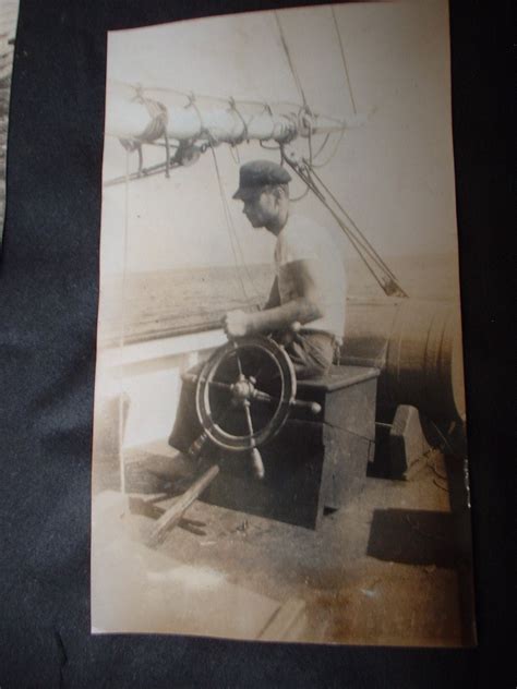 Capt Fred On The Old Schooner Dorothy My Dear Old Friend Old Things