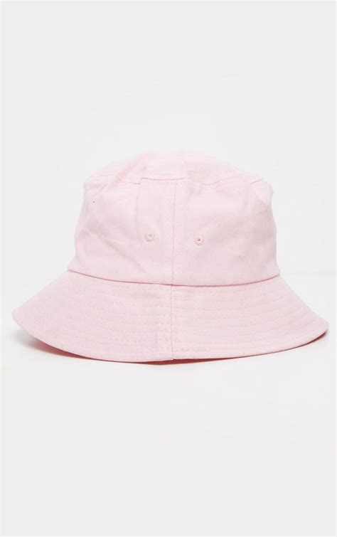 Pink Plain Bucket Hat In 2020 Outfits With Hats Cute Hats Bucket
