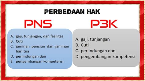 Perbedaan PPPK Dan PNS