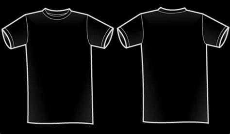 Download Imgs For > Black T Shirt Back Template - ClipArt Best - ClipArt Best
