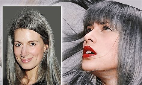 Have you ever wondered why hair turns gray as you get older and whether there is something you can do to prevent it? Why are today's women going grey at 25? | Daily Mail Online