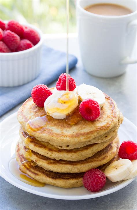 Best Easy Healthy Pancake Recipe (Makes Waffles Too!) - Kristine's Kitchen