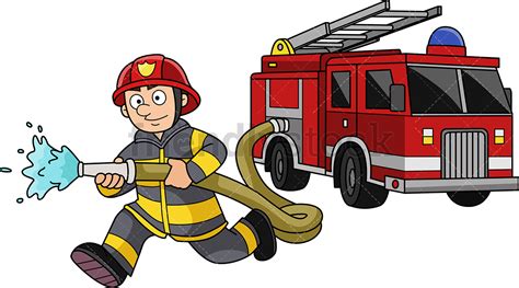 Choose from over a million free vectors, clipart graphics, vector art images, design templates, and illustrations created by artists worldwide! Running Firefighter With Firetruck Cartoon Clipart Vector ...