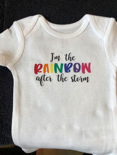 Im The Rainbow After The Storm Onesie After The Storm Rainbow After