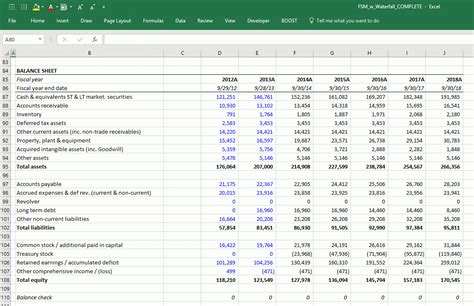Fixed Asset Spreadsheet — Db