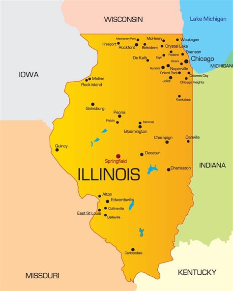 Where Is Illinois Il Located Where Is Illinois On A Us Map Fun Facts