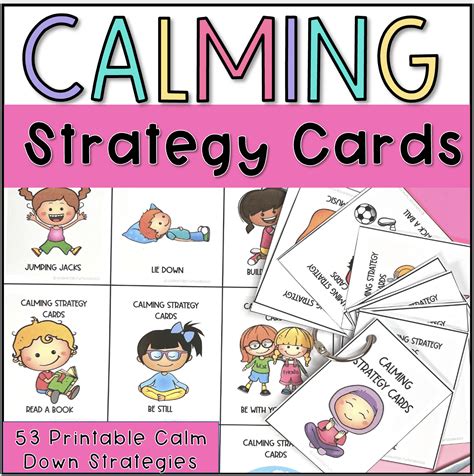 Calming Strategy Cards