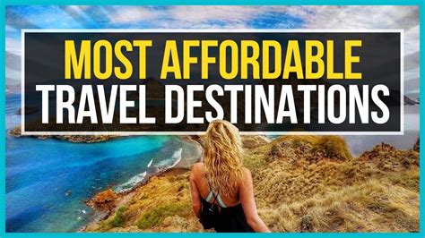 5 Most Affordable Travel Destinations Youtube