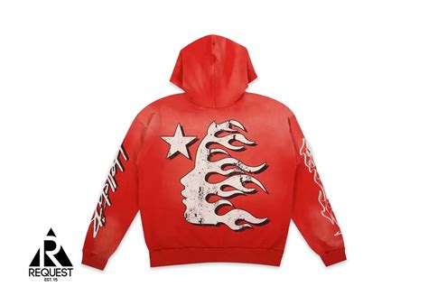 Hellstar Records Hoodie “red” Request