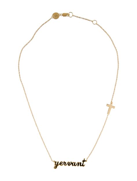 Jennifer Zeuner Abigail Cross Nameplate Necklace Sterling Silver Pendant Necklace Necklaces