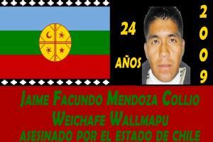 En lugares cercanos a los enfrentamientos se encontró un panfleto con la consigna weichafe pablo marchant, en la lucha. LA VOZ DEL ANÁHUAC-SEXTA X LA LIBRE: Nación Mapuche: A ...