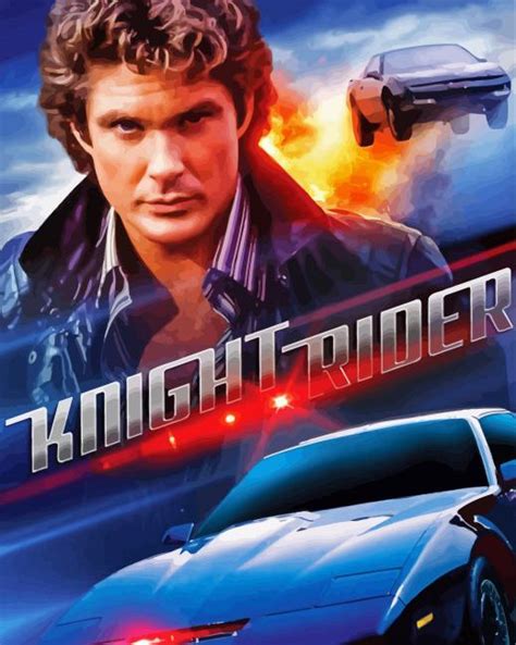 Knight Rider Movie Poster 5d Diamond Painting
