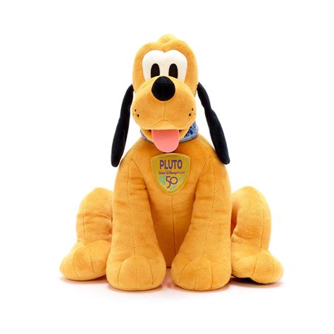 Walt World Pluto 50th Anniversary Medium Soft Toy Disney Soft Toys