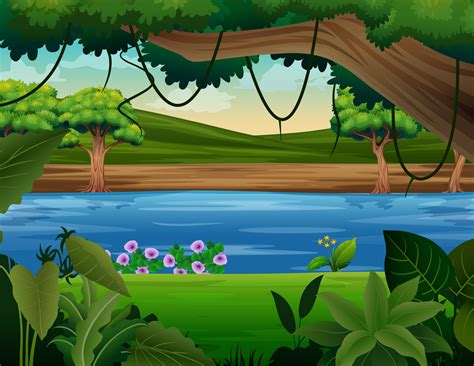 Top 87 Imagen River Background Cartoon Vn