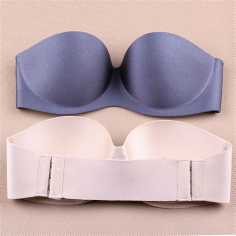 Buy Women Brassiere Sexy Backless Push Up Silicone