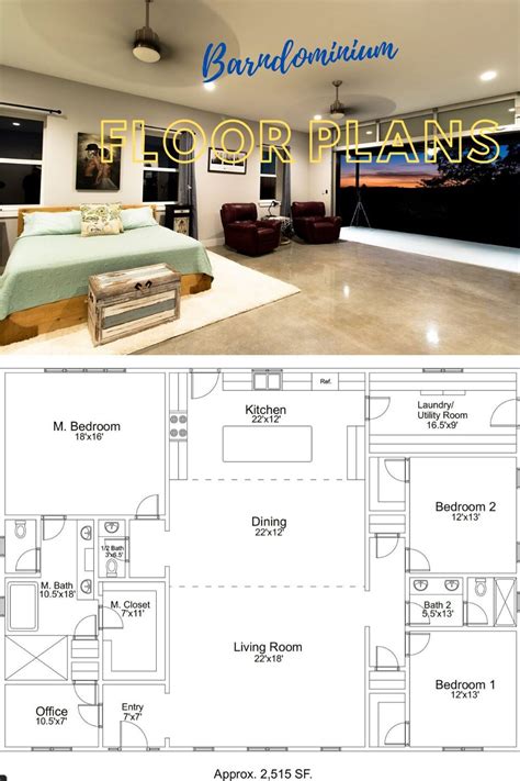 Floor Plans Of Barndominiums Image To U