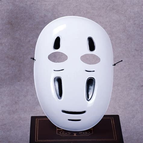 Spirited Away Mask Faceless Cosplay Helmet Fancy Anime Halloween Party Costume Spirited Away