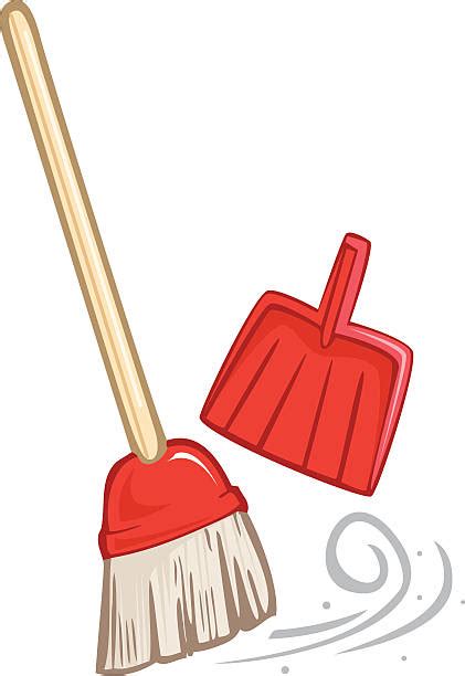 Broom And Dust Pan Stock Vectors Istock