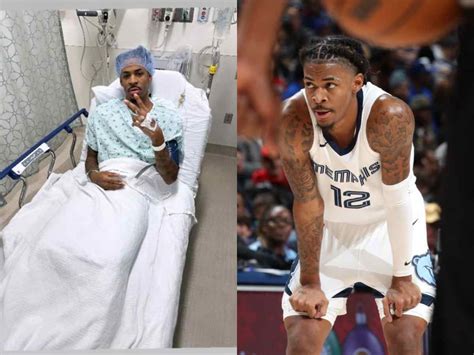 Ja Morant From The Hospital Speaks Out For The First Time After