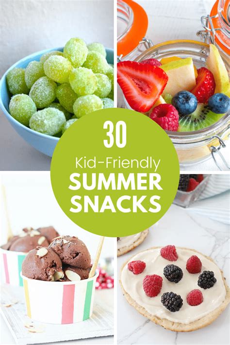 30 Kid Friendly Summer Snacks Super Healthy Kids