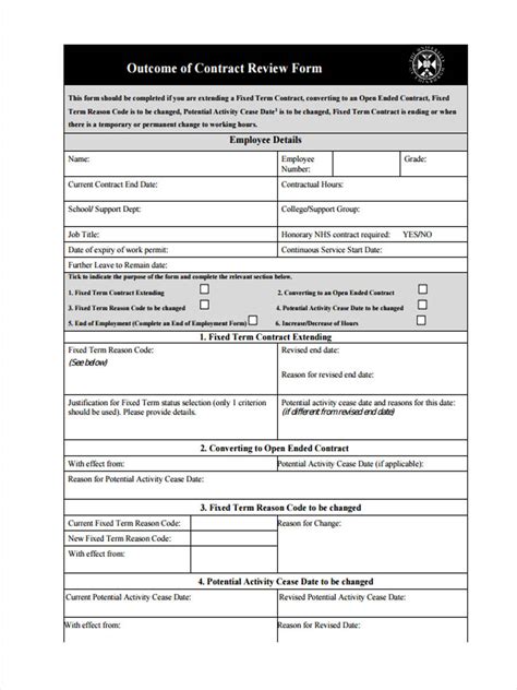 Institution of engineers malaysia (iem) condition of contract. FREE 7+ Contract Review Forms in PDF | Ms Word