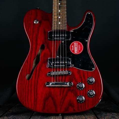 Fender Jim Adkins Ja 90 Telecaster Thinline Crimson Red Reverb