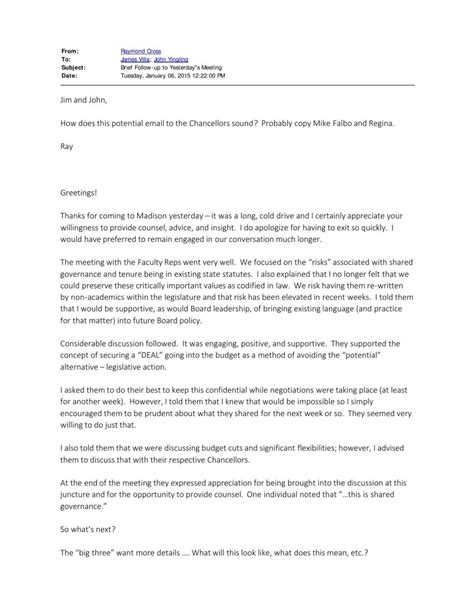 UW System emails regarding budget cuts | | madison.com