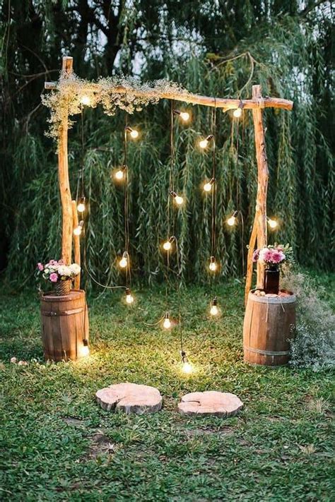 50 Stunning Wedding Backdrop Design Ideas That Are Truly Enchanting