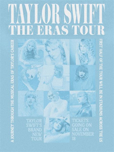 Taylor Swift The Eras Tour Poster