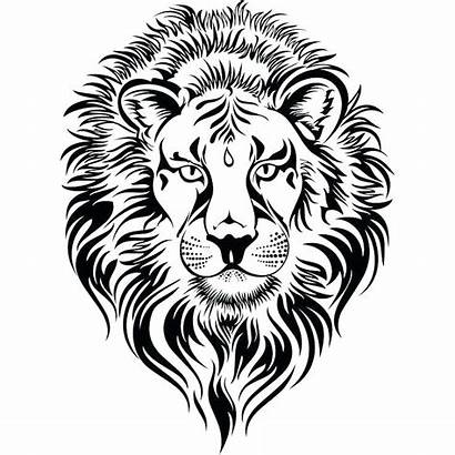Lion Coloring Face Pages Head Printable Getcolorings
