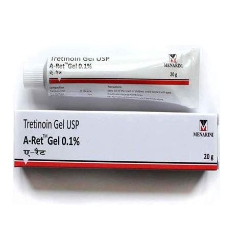Buy Tretinoin Gel Usp A Ret Gel 01 Pack Of Two Online