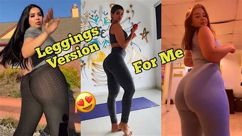 Only Tights Would Be A Booty For You Tiktok Dance Compilation For You Youtube