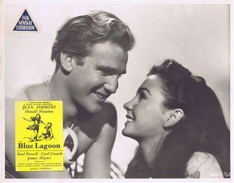 The Blue Lagoon Australian Lobby Card 2 Jean Simmons Donald Houston