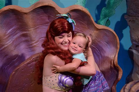 Princess Ariel At Disney World