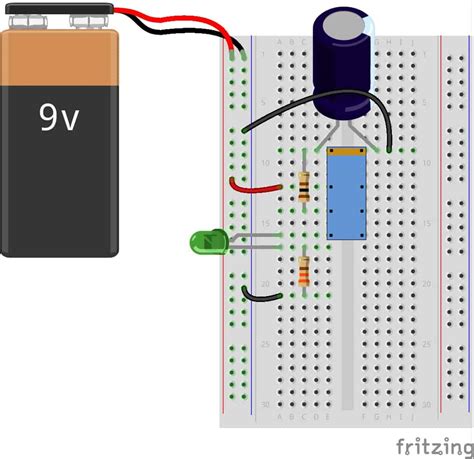 Blinking Led Circuit With Schematics And Explanation Vrogue Co