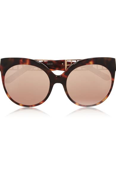 Linda porter was born in exeter, devon in 1947. Linda Farrow | Cat-eye rose gold-plated acetate mirrored ...