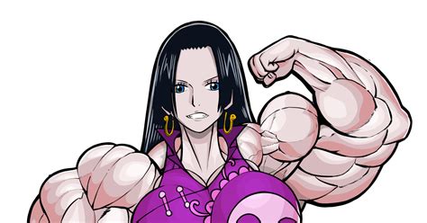 Muscle Muscle Girl Boa Hancock The Pirate Empress Pixiv