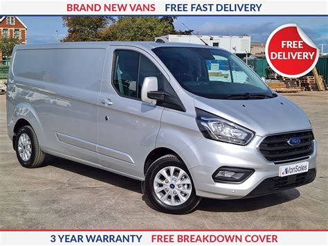 New Ford Transit Custom L2 Fwd 20 Ecoblue 130ps Low Roof Limited Van