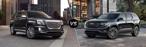 Gmc Terrain Vs Gmc Acadia Which Fits You Best