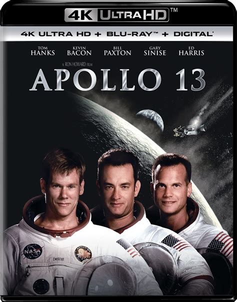 Apollo 13 4k Blu Ray Tom Hanks Bill Paxton Kevin Bacon
