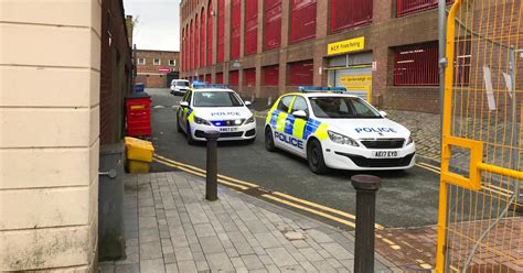 Police Called To Bolton Town Centre As Man Refuses To Leave Health Centre Manchester Evening News
