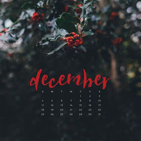 December 2021 Calendar Wallpaper Artofit