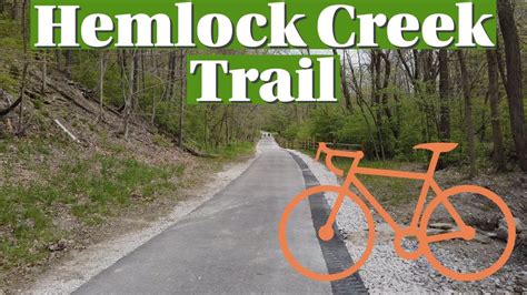 Biking The Hemlock Creek Trail To The Towpath Youtube