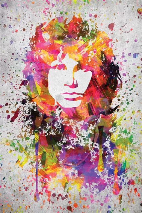 Jim Morrison Art Print By Aged Pixel Icanvas