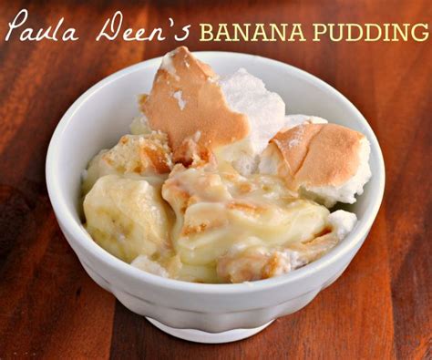 Easy Recipe Delicious Paula Deen No Bake Banana Pudding The Healthy