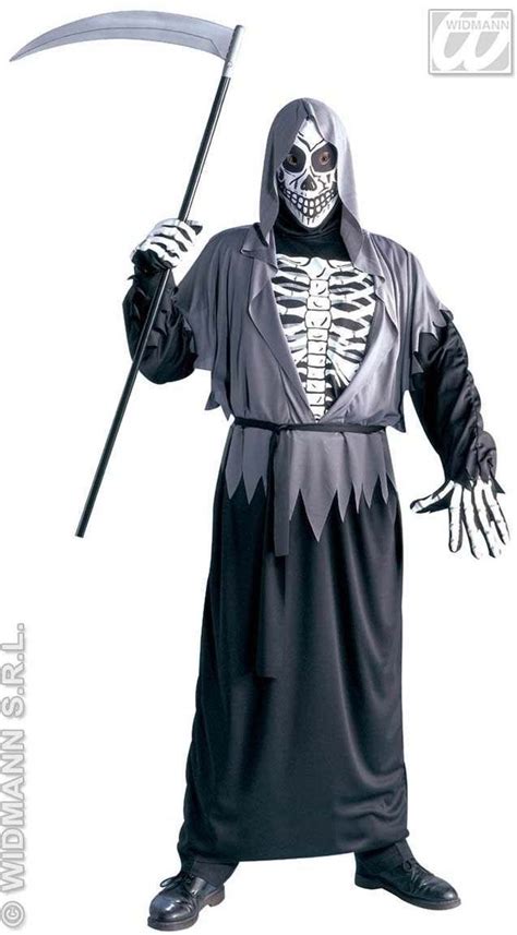 Grim Reaper Costume Adult Economy Fancy Dress Costume